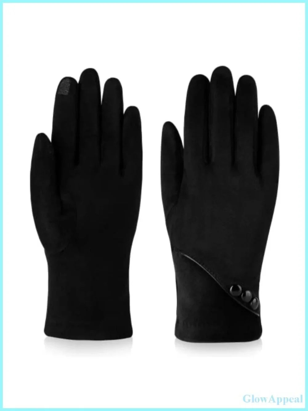 Women's Winter Warm Gloves with Touch Screen Fingertips, Fleece Lined Windproof